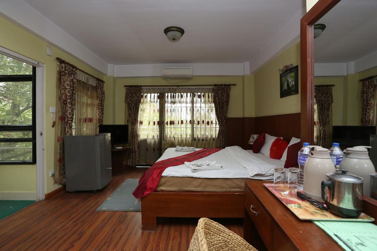 New Hotel Panda กาฐมาณฑุ ภายนอก รูปภาพ